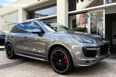 Grey 2017 Porsche Cayenne Wagon Gts