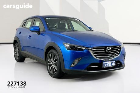 Blue 2015 Mazda CX-3 Wagon S Touring (Fwd)