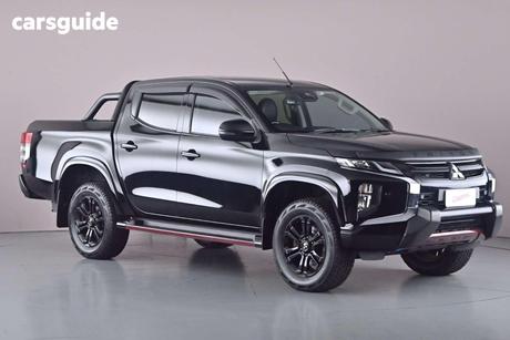 Black 2023 Mitsubishi Triton Double Cab Pick Up Gls (4X4) Sport Edition