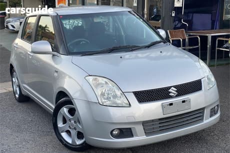 Silver 2006 Suzuki Swift Hatchback