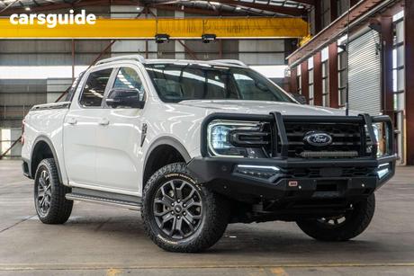White 2022 Ford Ranger Double Cab Pick Up Wildtrak 3.0 (4X4)