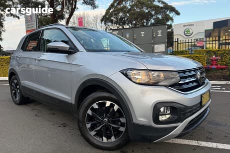 Silver 2022 Volkswagen T-Cross Wagon 85Tfsi Life