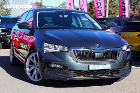 Grey 2021 Skoda Scala Hatchback 110 Tsi Ambition