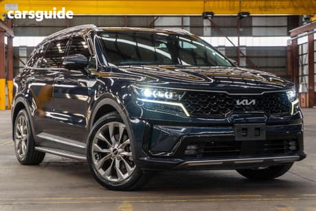 Blue 2022 Kia Sorento Wagon Gt-Line 7 Seat