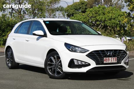 White 2023 Hyundai I30 Hatchback Active