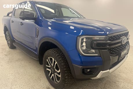 Blue 2022 Ford Ranger Double Cab Pick Up Sport 2.0 (4X4)