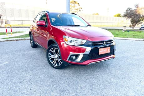 Red 2017 Mitsubishi ASX Wagon Ls (2Wd)