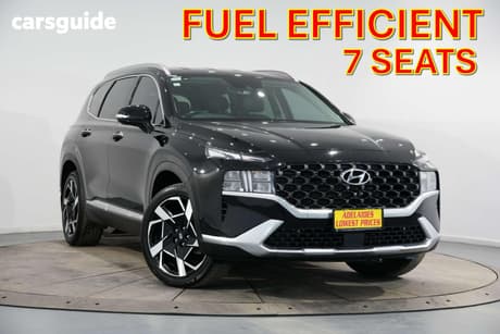 Black 2023 Hyundai Santa FE Wagon Elite Crdi (Awd)
