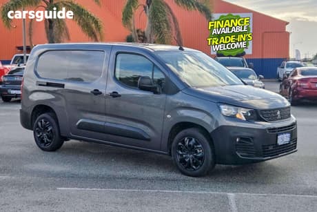Grey 2021 Peugeot Partner Van Lwb