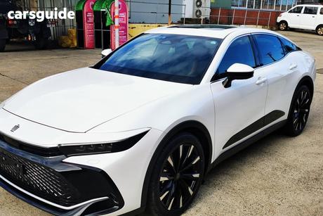 White 2023 Toyota Crown Sedan CROSSOVER RS ADVANCED