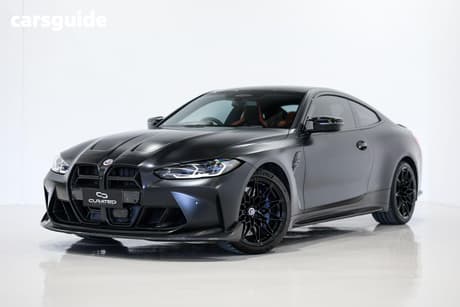 Black 2022 BMW M4 Coupe COMPETITION