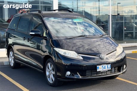 Black 2012 Toyota Tarago Wagon Glx
