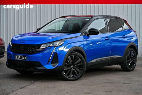 Blue 2021 Peugeot 3008 Wagon Gt Sport 1.6 Thp