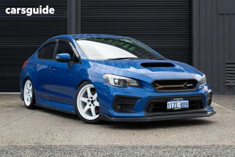 Blue 2019 Subaru WRX Sedan (Awd)
