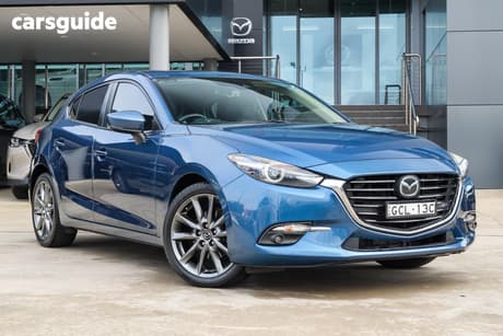 Blue 2016 Mazda 3 Hatchback Sp25 Astina