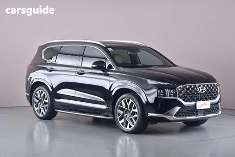 Black 2023 Hyundai Santa FE Wagon Highlander Crdi (Awd)