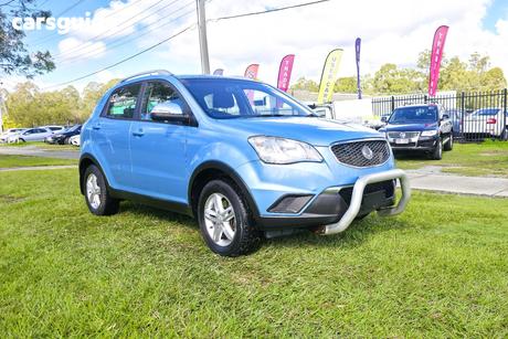 Blue 2012 Ssangyong Korando Wagon S
