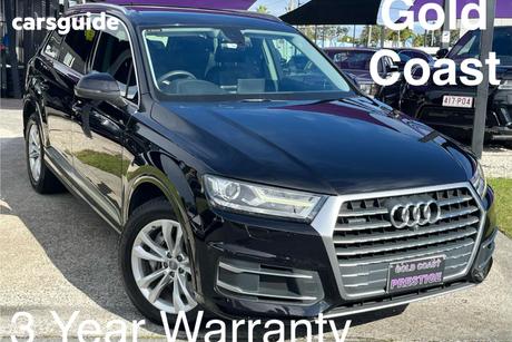 Black 2017 Audi Q7 Wagon 3.0 Tdi Quattro