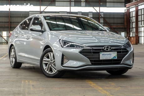 Silver 2020 Hyundai Elantra Sedan Active
