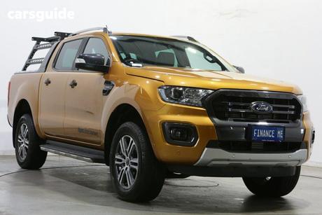Orange 2021 Ford Ranger Double Cab Pick Up Wildtrak 2.0 (4X4)