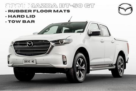 White 2020 Mazda BT-50 Dual Cab Pick-up Gt (4X4)