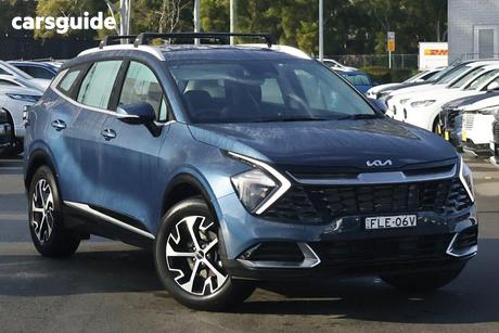 Blue 2024 Kia Sportage Wagon Sx (Fwd)
