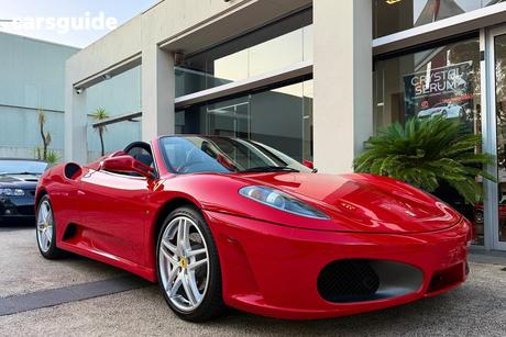 Red 2007 Ferrari F430 Convertible Spider