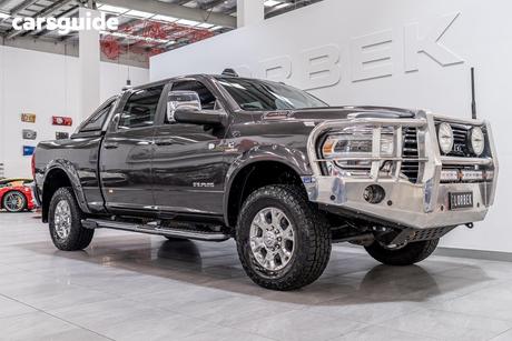 Grey 2023 RAM 2500 Crew Cab Utility Laramie (4X4)