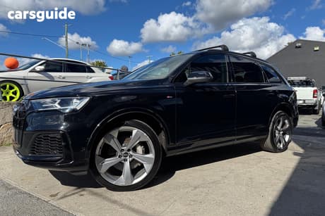 Black 2022 Audi Q7 Wagon 55 Tfsi S Line Quattro Mhev