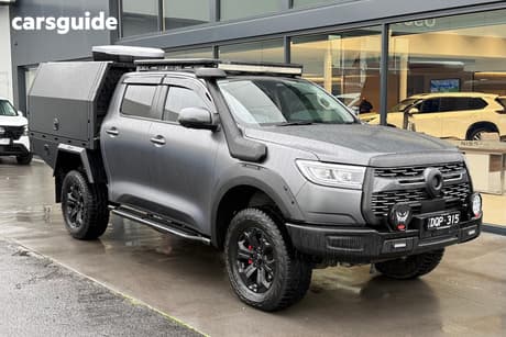 Grey 2025 GWM UTE Dual Cab Utility Cannon (4X4)