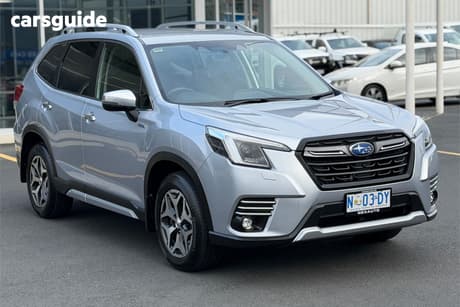 Silver 2022 Subaru Forester Wagon Hybrid L (Awd)