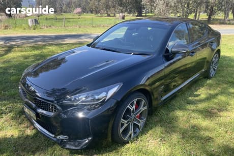 Black 2020 Kia Stinger Sedan Gt Carbon Edition