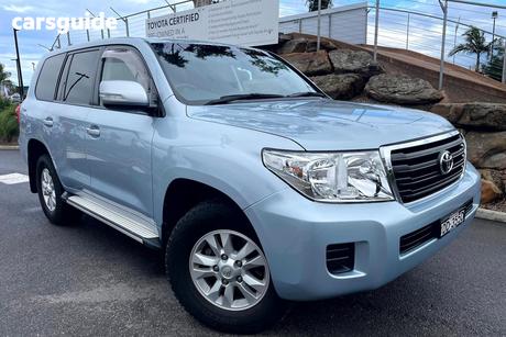 Silver 2013 Toyota Landcruiser Wagon Gxl (4X4)