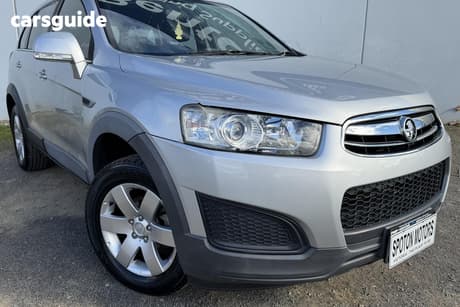 Silver 2014 Holden Captiva Wagon 7 Ls (Fwd)