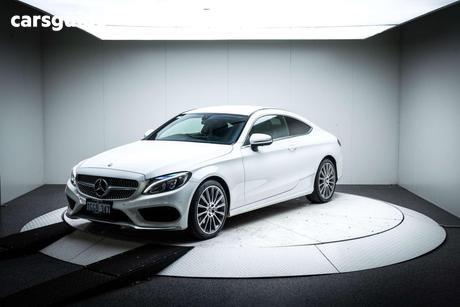 White 2017 Mercedes-Benz C200 Sedan