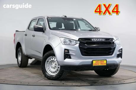 Silver 2023 Isuzu D-MAX Crew Cab Utility Sx (4X4)