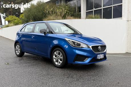 Blue 2021 MG MG3 Hatch
