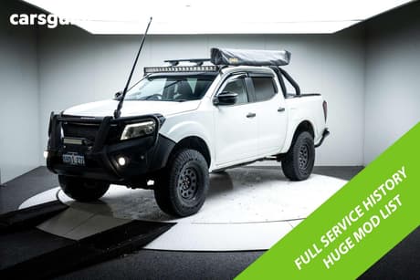 White 2016 Nissan Navara Dual Cab Utility St-X (4X4)