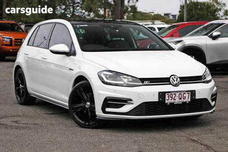 White 2018 Volkswagen Golf Hatchback 110 Tsi Highline
