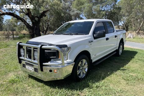 White 2019 Ford F150 Ute Tray