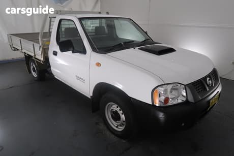 White 2010 Nissan Navara Cab Chassis Dx