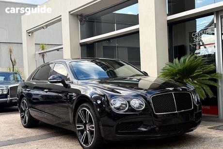 Black 2018 Bentley Flying Spur Sedan W12 S (5 Seat)