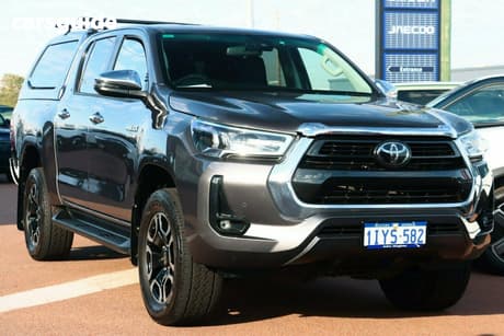 Grey 2022 Toyota Hilux Double Cab Pick Up Sr5 Hi-Rider (4X2)