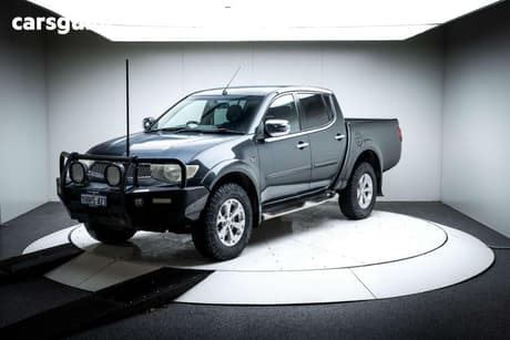 Blue 2013 Mitsubishi Triton Double Cab Utility Glx-R (4X4)