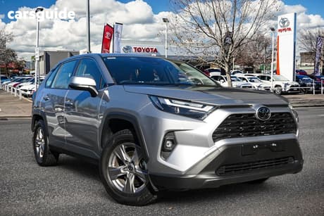 Silver 2025 Toyota RAV4 Wagon Gx (2Wd) Hybrid