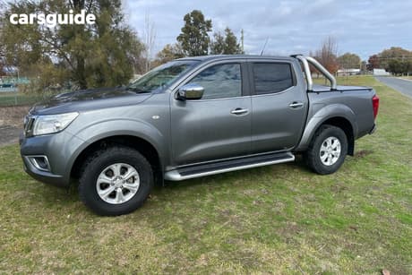 White 2015 Nissan Navara Dual Cab Utility St (4X4)