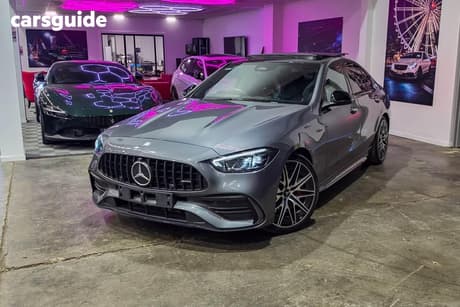 Grey 2024 Mercedes-Benz C43 Sedan 4Matic Mhev Edition R