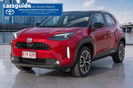 Red 2021 Toyota Yaris Cross Wagon Urban Cross