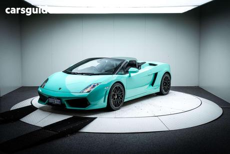 Blue 2010 Lamborghini Gallardo Coupe Lp560-4