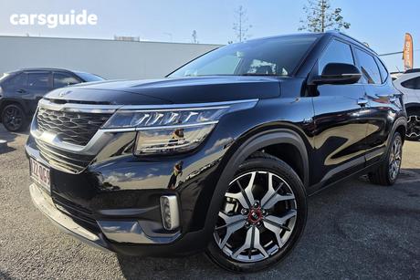Black 2019 Kia Seltos Wagon Gt Line (Awd)